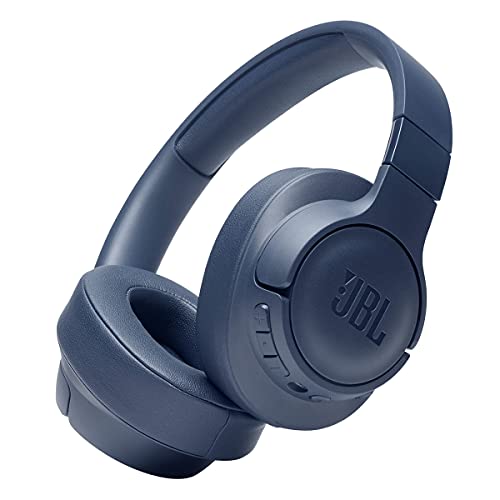 JBL Tune 760NC - Lightweight, Foldable Over-Ear Wireless Headphones with Active Noise Cancellation - Blue