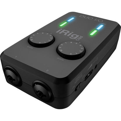 IK Multimedia iRig Pro Duo I/O 2-Channel Audio/MIDI Interface for Mobile Devices and Computers (Open Box)