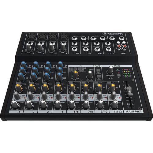 Mackie Mix12FX - 12-Channel Compact Mixer with Effects (Open Box)