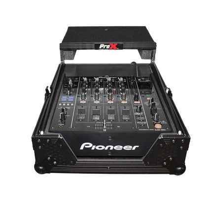 Pro X - Mixer ATA Flight Case for Large Format 12" Universal DJ Mixer W/ Laptop Shelf (Open Box)