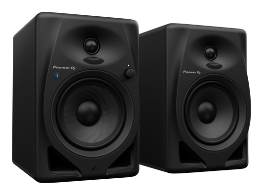 Pioneer Dj DM-50D 5-inch Desktop Monitor System – High-Performance Sound (Black)