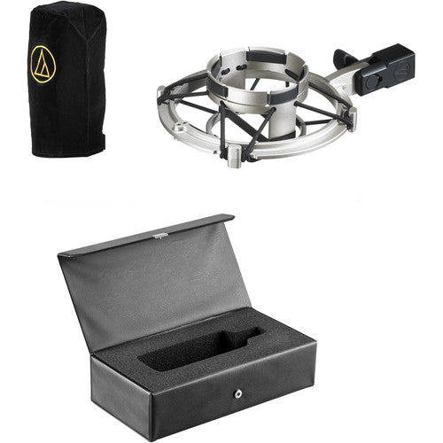 Audio-Technica AT4047/SV Large-Diaphragm Cardioid Condenser Microphone (Silver) (Open Box)