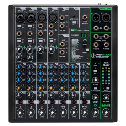 Mackie ProFX10v3 10-Channel Sound Reinforcement Mixer with Built-In FX (Open Box)