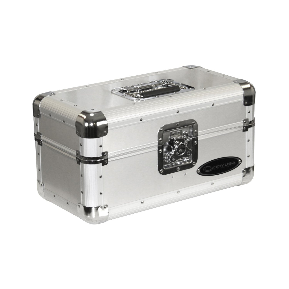 Odyssey K45120SIL Krom Series Silver Record/Utility Case for 120 7-Inch Vinyl Records (Open Box)