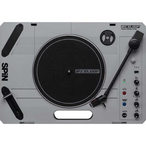 Reloop SPiN Portable Turntable System + JDD-SPCB TONE ARM Kit Bundle (Open Box)