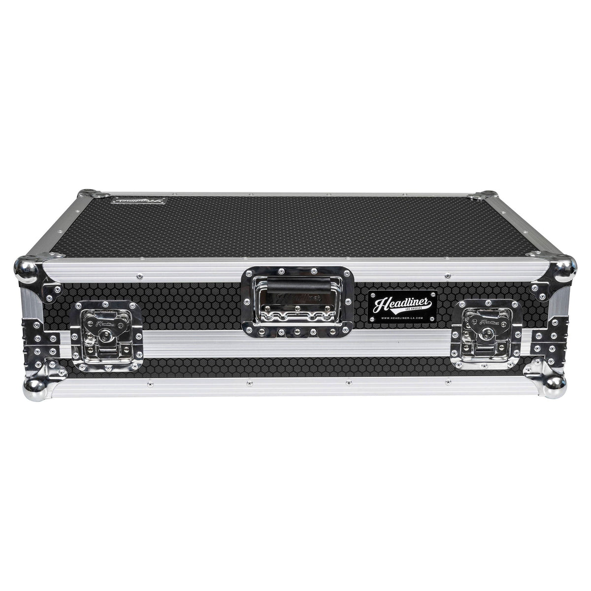 Headliner Low Profile Flight Case with Wheels, Compatible with XDJ-RX3, Black (HL10006)