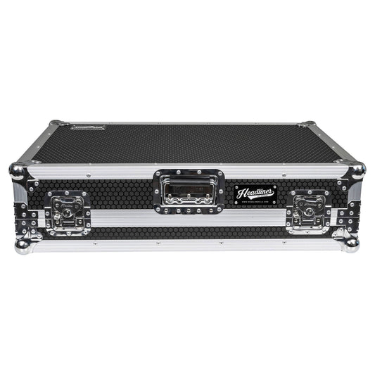 Headliner Low Profile Flight Case with Wheels, Compatible with XDJ-RX3, Black (HL10006)