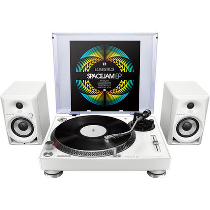 Pioneer DJ PLX-500-W Direct Drive Turntable in White (Open Box)