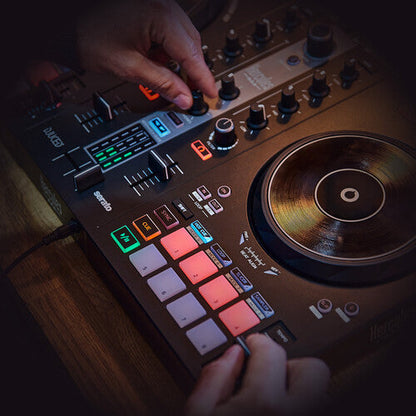 Hercules DJControl Inpulse 300 2-Deck USB DJ Controller for Serato DJ Lite and DJUCED