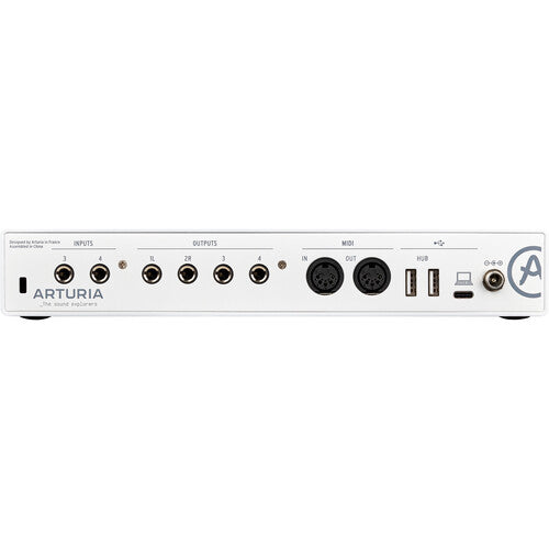 Arturia MiniFuse 4 USB-C Audio Interface, White