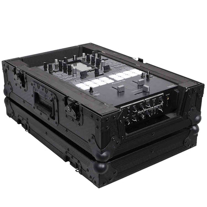 ProX XS-M11BL Universal Flight Case for Pioneer DJM-S11 and Rane SEVENTY / SEVENTY-TWO MKII Mixers (Black on Black)