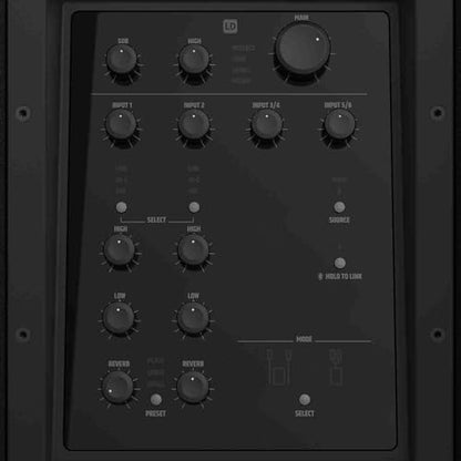 LD Systems DAVE 18 G4X Compact 2.1 4000W 18" Powered PA System with Bluetooth Streaming